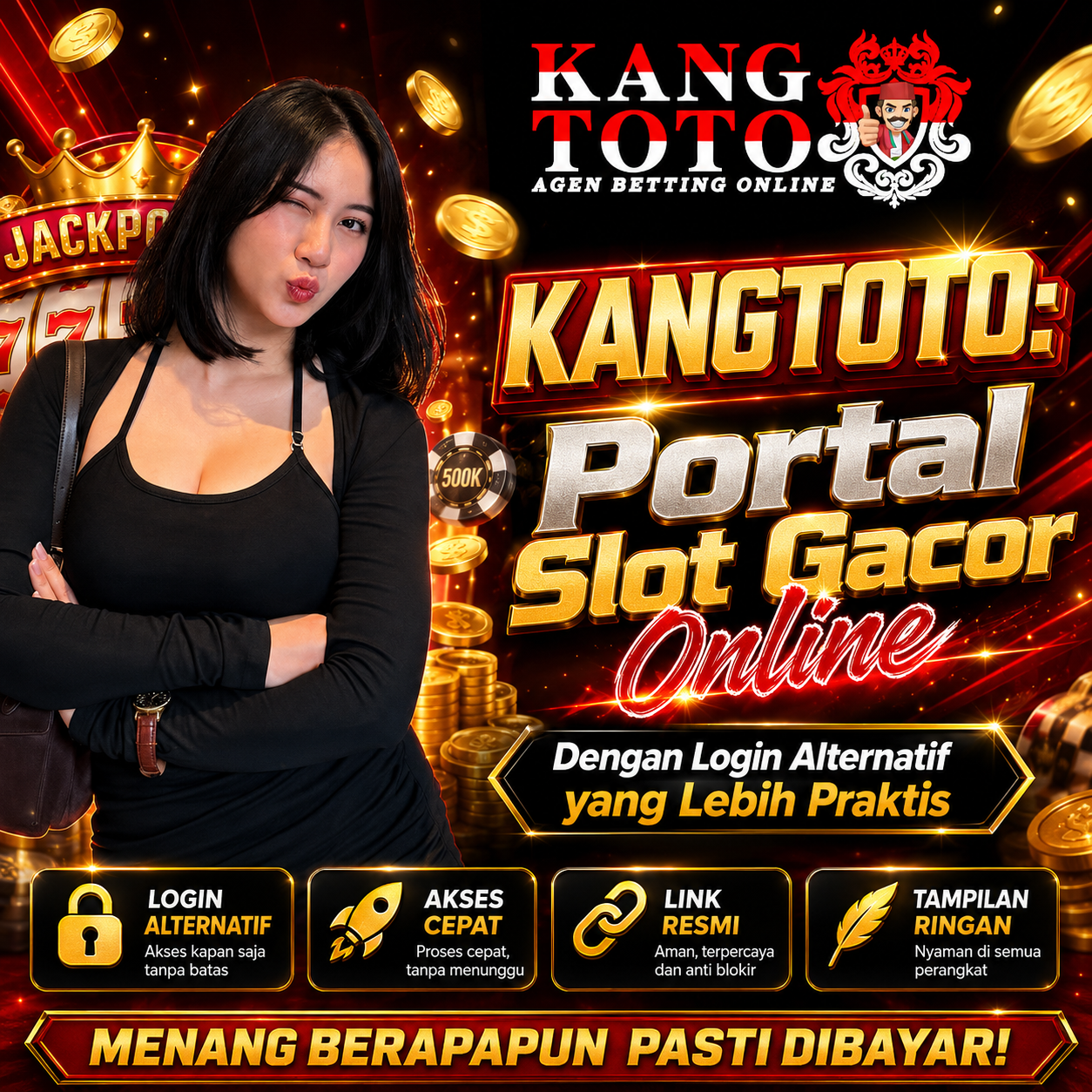 KANGTOTO: Portal Slot Gacor Online Dengan Login Alternatif yang Lebih Praktis
