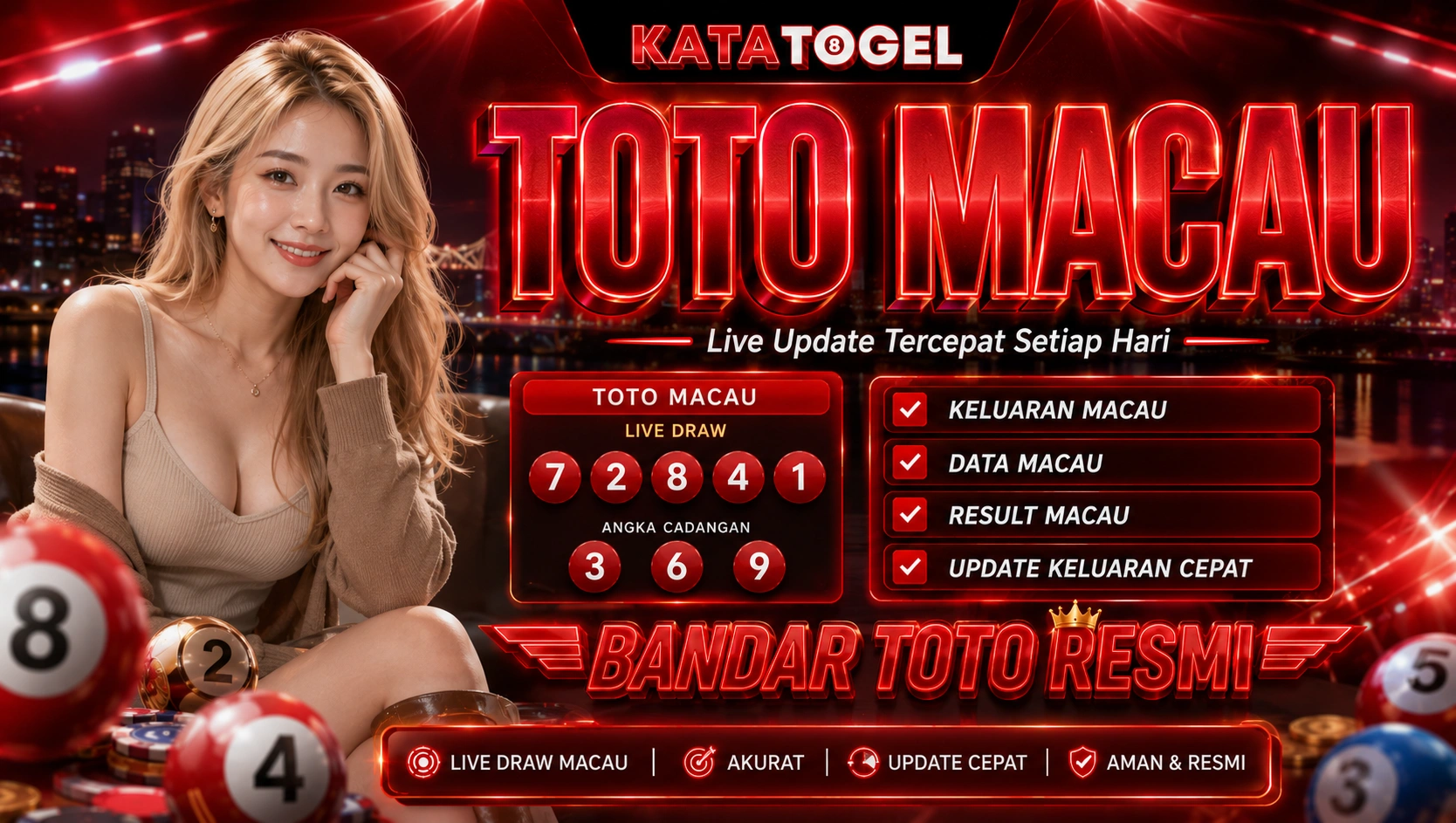 KATATOGEL Data Toto Macau, Result & Paito Toto Macau Terlengkap